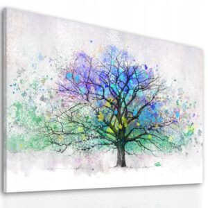 'Abstraktyvus medis' tapyba ant drobės