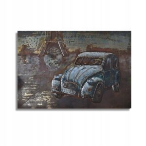 'Citroen prie Eifelio' metalinis paveikslas