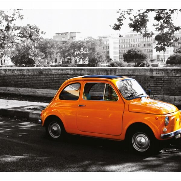 'Fiat 500' plakatas