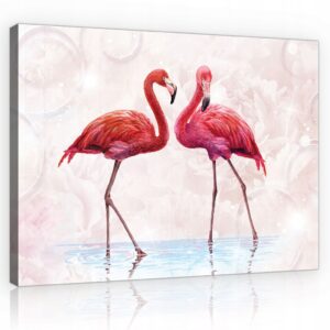 'Flamingai' tapyba ant drobės