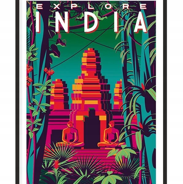 'India' plakatas