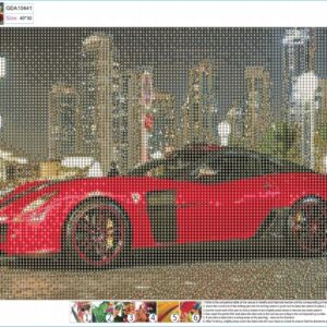 'Mano būsimas Ferrari' deimantinė mozaika 5D