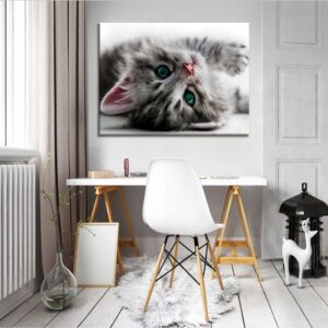 'Miela katė' tapyba ant drobės