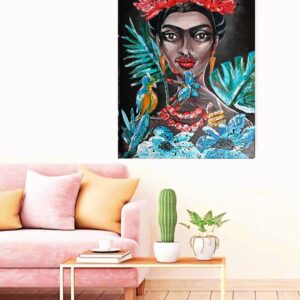 'Frida Kahlo' ranka tapytas paveikslas