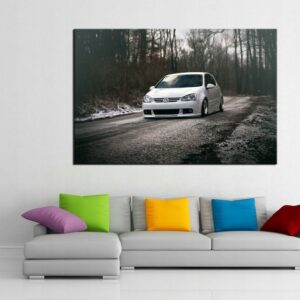 'VW Golf 5 Mk5' paveikslas ant drobės