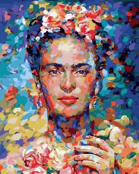'Frida' 40x50 tapyba pagal skaičius