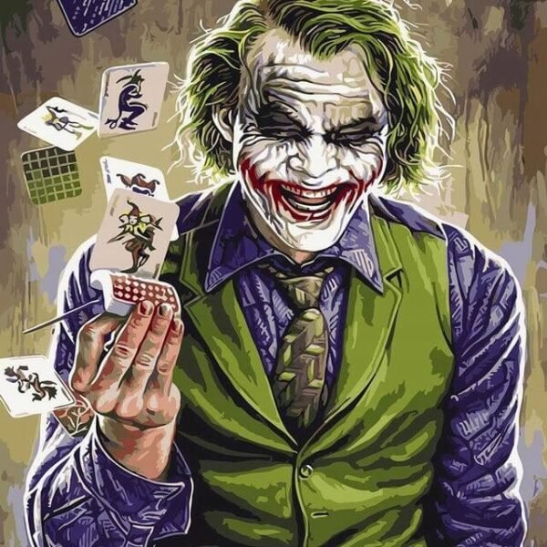 'Joker' 40x50 tapyba pagal skaičius